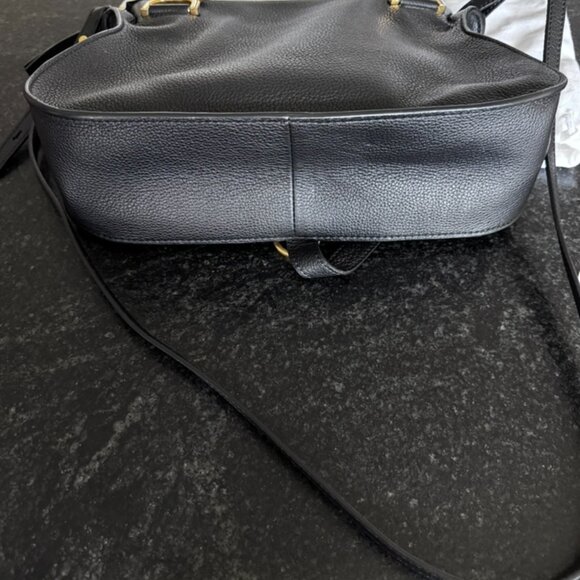Chloe "Marcie" satchel bag in shiny calfskin leather - Picture 6 of 8
